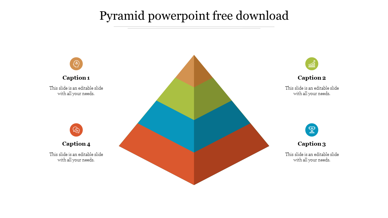 Best Pyramid PowerPoint Free Download Slide Design